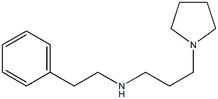 (2-phenylethyl)[3-(pyrrolidin-1-yl)propyl]amine Structure