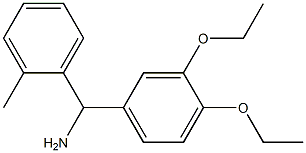 (3,4-diethoxyphenyl)(2-methylphenyl)methanamine 구조식 이미지