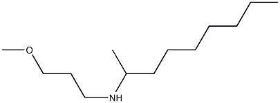 (3-methoxypropyl)(nonan-2-yl)amine Structure