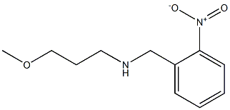 (3-methoxypropyl)[(2-nitrophenyl)methyl]amine 구조식 이미지