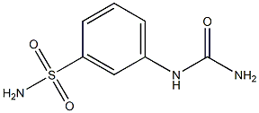 (3-sulfamoylphenyl)urea 구조식 이미지
