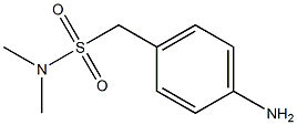 (4-aminophenyl)-N,N-dimethylmethanesulfonamide Structure