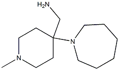 (4-azepan-1-yl-1-methylpiperidin-4-yl)methylamine 구조식 이미지