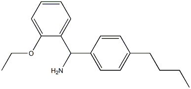 (4-butylphenyl)(2-ethoxyphenyl)methanamine Structure