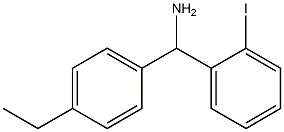 (4-ethylphenyl)(2-iodophenyl)methanamine 구조식 이미지