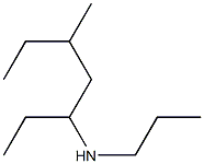 (5-methylheptan-3-yl)(propyl)amine Structure