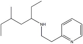 (5-methylheptan-3-yl)[2-(pyridin-2-yl)ethyl]amine Structure