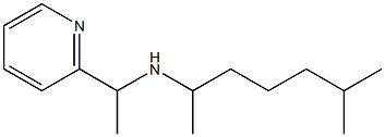 (6-methylheptan-2-yl)[1-(pyridin-2-yl)ethyl]amine 구조식 이미지