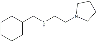 (cyclohexylmethyl)[2-(pyrrolidin-1-yl)ethyl]amine 구조식 이미지
