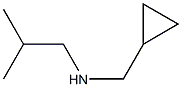 (cyclopropylmethyl)(2-methylpropyl)amine Structure