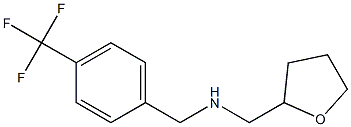 (oxolan-2-ylmethyl)({[4-(trifluoromethyl)phenyl]methyl})amine 구조식 이미지