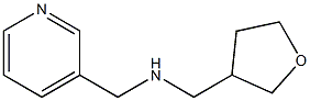 (oxolan-3-ylmethyl)(pyridin-3-ylmethyl)amine 구조식 이미지