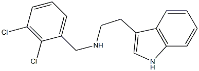 [(2,3-dichlorophenyl)methyl][2-(1H-indol-3-yl)ethyl]amine Structure