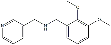 [(2,3-dimethoxyphenyl)methyl](pyridin-3-ylmethyl)amine Structure