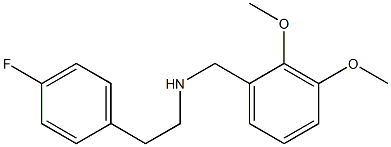 [(2,3-dimethoxyphenyl)methyl][2-(4-fluorophenyl)ethyl]amine 구조식 이미지