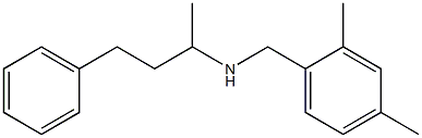 [(2,4-dimethylphenyl)methyl](4-phenylbutan-2-yl)amine 구조식 이미지