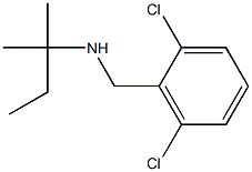 [(2,6-dichlorophenyl)methyl](2-methylbutan-2-yl)amine 구조식 이미지