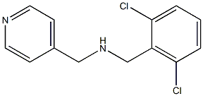 [(2,6-dichlorophenyl)methyl](pyridin-4-ylmethyl)amine Structure