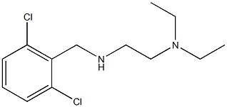 [(2,6-dichlorophenyl)methyl][2-(diethylamino)ethyl]amine 구조식 이미지