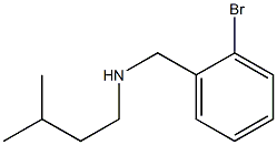 [(2-bromophenyl)methyl](3-methylbutyl)amine 구조식 이미지