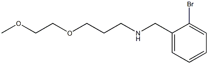 [(2-bromophenyl)methyl][3-(2-methoxyethoxy)propyl]amine 구조식 이미지