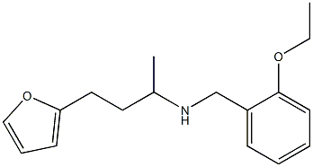 [(2-ethoxyphenyl)methyl][4-(furan-2-yl)butan-2-yl]amine 구조식 이미지