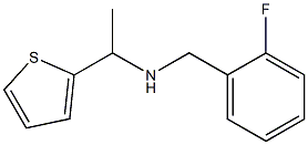 [(2-fluorophenyl)methyl][1-(thiophen-2-yl)ethyl]amine 구조식 이미지