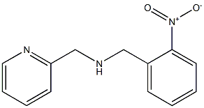 [(2-nitrophenyl)methyl](pyridin-2-ylmethyl)amine 구조식 이미지