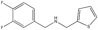 [(3,4-difluorophenyl)methyl](thiophen-2-ylmethyl)amine 구조식 이미지