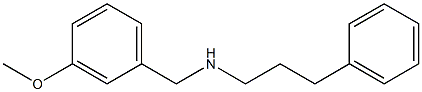 [(3-methoxyphenyl)methyl](3-phenylpropyl)amine 구조식 이미지