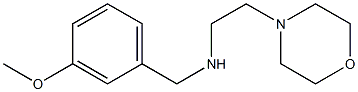 [(3-methoxyphenyl)methyl][2-(morpholin-4-yl)ethyl]amine 구조식 이미지