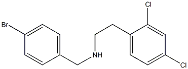 [(4-bromophenyl)methyl][2-(2,4-dichlorophenyl)ethyl]amine 구조식 이미지
