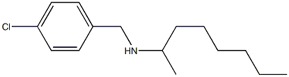 [(4-chlorophenyl)methyl](octan-2-yl)amine 구조식 이미지