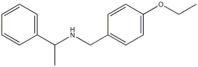 [(4-ethoxyphenyl)methyl](1-phenylethyl)amine 구조식 이미지