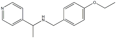 [(4-ethoxyphenyl)methyl][1-(pyridin-4-yl)ethyl]amine 구조식 이미지