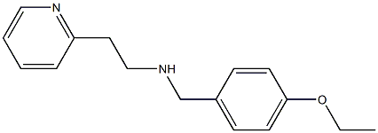 [(4-ethoxyphenyl)methyl][2-(pyridin-2-yl)ethyl]amine 구조식 이미지