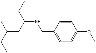 [(4-methoxyphenyl)methyl](5-methylheptan-3-yl)amine 구조식 이미지