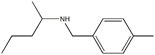 [(4-methylphenyl)methyl](pentan-2-yl)amine Structure