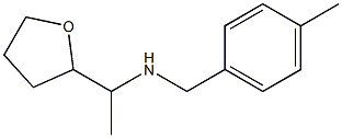 [(4-methylphenyl)methyl][1-(oxolan-2-yl)ethyl]amine Structure