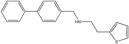 [(4-phenylphenyl)methyl][2-(thiophen-2-yl)ethyl]amine 구조식 이미지