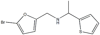[(5-bromofuran-2-yl)methyl][1-(thiophen-2-yl)ethyl]amine 구조식 이미지