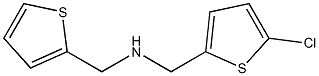 [(5-chlorothiophen-2-yl)methyl](thiophen-2-ylmethyl)amine Structure