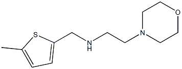 [(5-methylthiophen-2-yl)methyl][2-(morpholin-4-yl)ethyl]amine 구조식 이미지