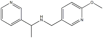 [(6-methoxypyridin-3-yl)methyl][1-(pyridin-3-yl)ethyl]amine Structure