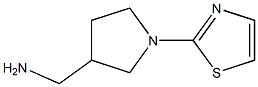 [1-(1,3-thiazol-2-yl)pyrrolidin-3-yl]methylamine Structure