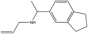 [1-(2,3-dihydro-1H-inden-5-yl)ethyl](prop-2-en-1-yl)amine Structure