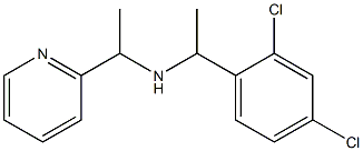 [1-(2,4-dichlorophenyl)ethyl][1-(pyridin-2-yl)ethyl]amine 구조식 이미지