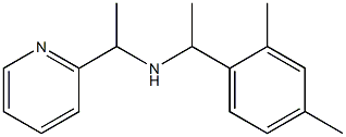 [1-(2,4-dimethylphenyl)ethyl][1-(pyridin-2-yl)ethyl]amine 구조식 이미지