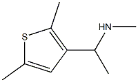 [1-(2,5-dimethylthiophen-3-yl)ethyl](methyl)amine 구조식 이미지
