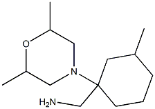 [1-(2,6-dimethylmorpholin-4-yl)-3-methylcyclohexyl]methylamine Structure